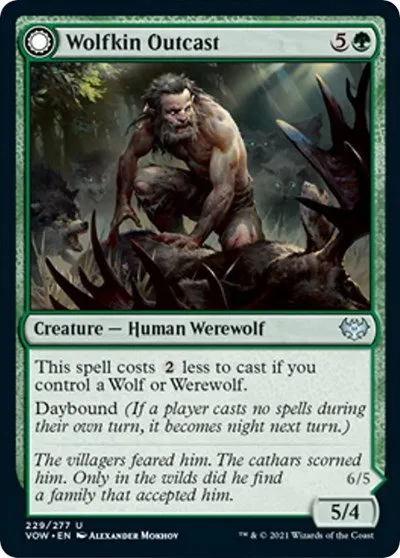 Wolfkin Outcast - Foil