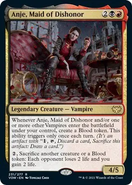 Anje, Maid of Dishonor - Foil