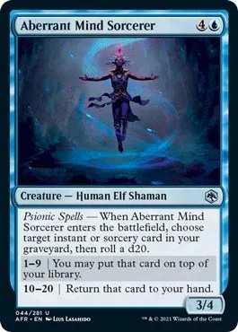 Aberrant Mind Sorcerer - Foil