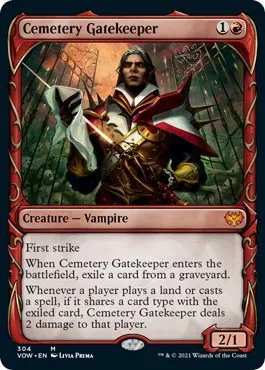 Cemetery Gatekeeper - Foil