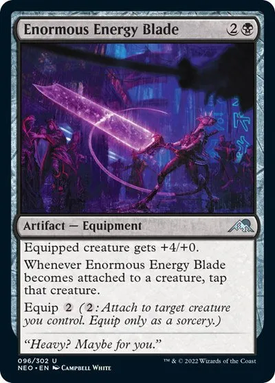 Enormous Energy Blade - Foil