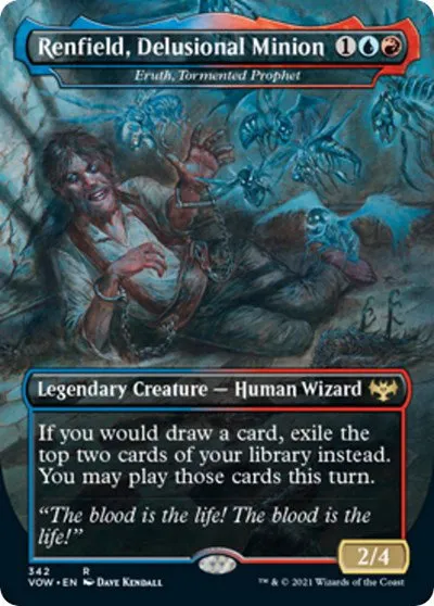 Renfield, Delusional Minion - Eruth, Tormented Prophet - Foil
