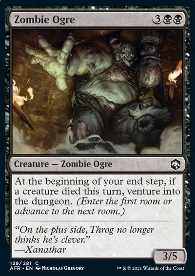 Zombie Ogre - Foil