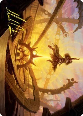 Katilda's Rising Dawn Art Card - Gold Stamped Signature