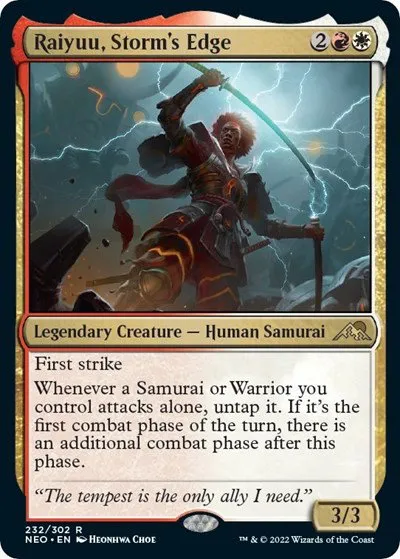 Raiyuu, Storm's Edge - Foil