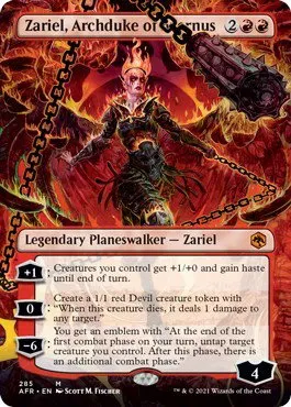 Zariel, Archduke of Avernus - Foil