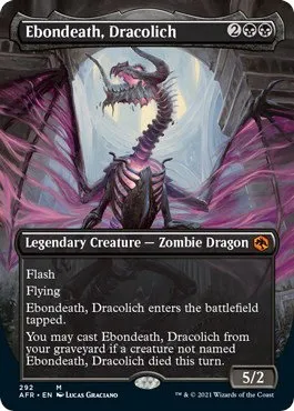 Ebondeath, Dracolich - Foil