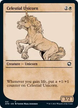 Celestial Unicorn - Foil
