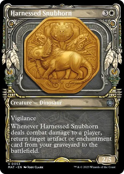 Harnessed Snubhorn - Foil