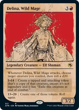 Delina, Wild Mage - Foil