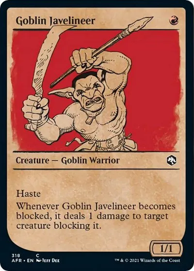 Goblin Javelineer - Foil