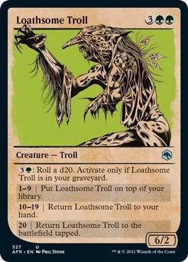Loathsome Troll - Foil