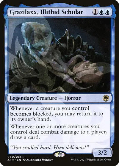 Grazilaxx, Illithid Scholar