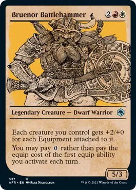Bruenor Battlehammer - Foil
