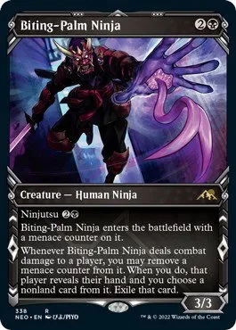 Biting-Palm Ninja - Foil