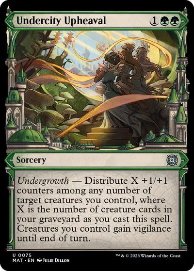 Undercity Upheaval - Foil