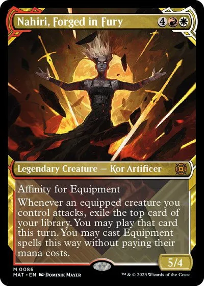 Nahiri, Forged in Fury - Foil
