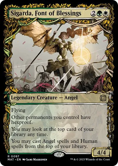 Sigarda, Font of Blessings - Foil