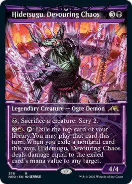 Hidetsugu, Devouring Chaos - Foil