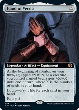 Hand of Vecna - Foil