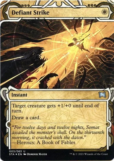 Defiant Strike - Foil Etched