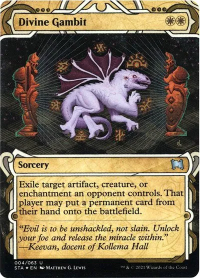 Divine Gambit - Foil Etched