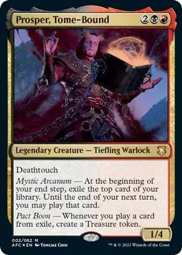 Prosper, Tome-Bound (Display Commander) - Thick Stock - Display Commander