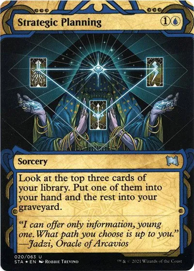 Strategic Planning - Foil Etched