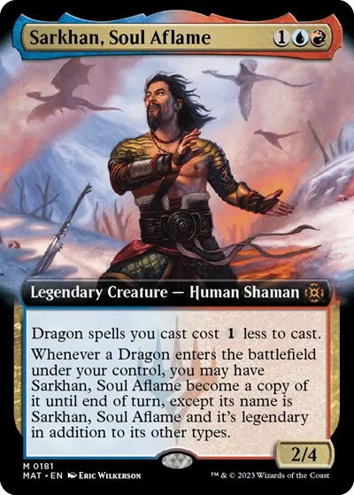 Sarkhan, Soul Aflame - Foil