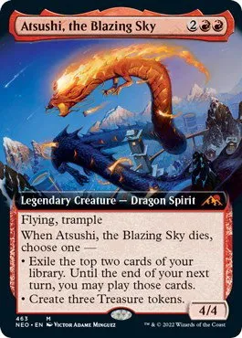 Atsushi, the Blazing Sky - Foil