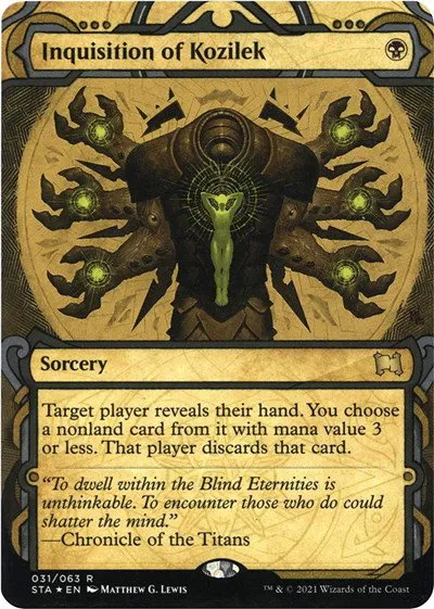 Inquisition of Kozilek - Foil Etched