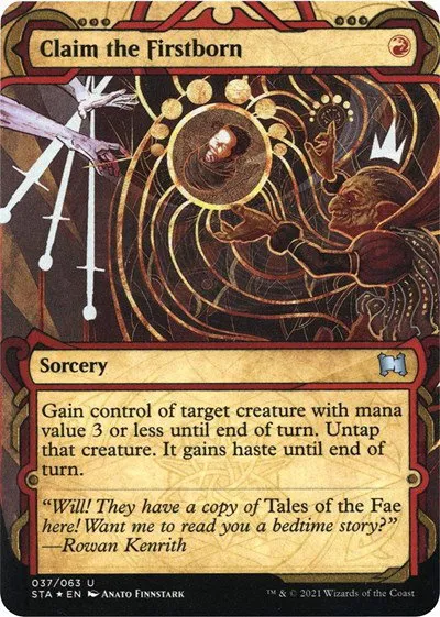 Claim the Firstborn - Foil Etched
