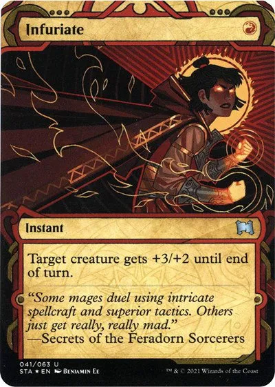Infuriate - Foil Etched