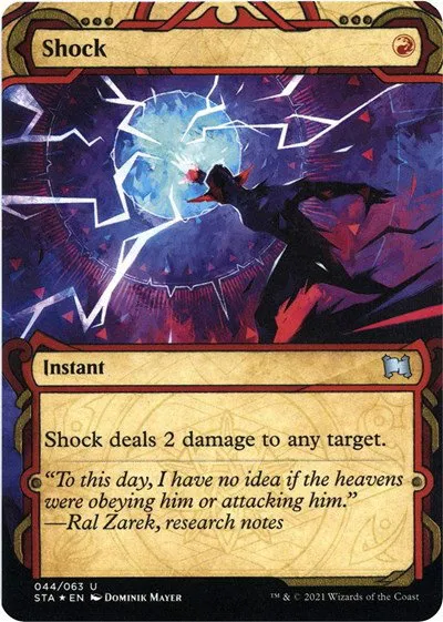 Shock - Foil Etched