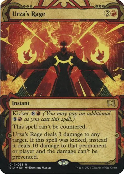 Urza's Rage - Foil Etched