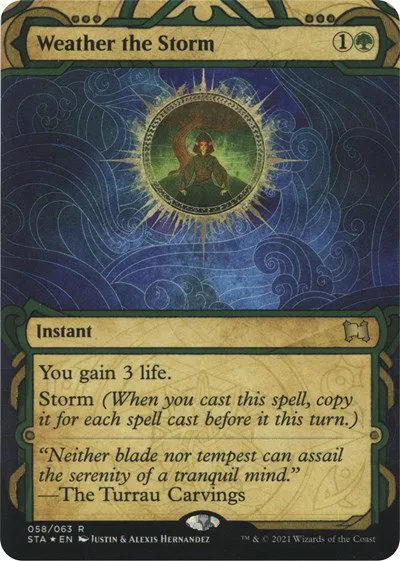 Weather the Storm - Foil Etched