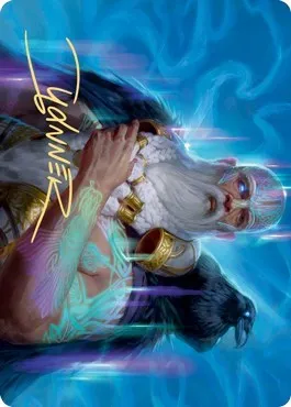 Alrund, God of the Cosmos Art Card - Gold Stamped Signature