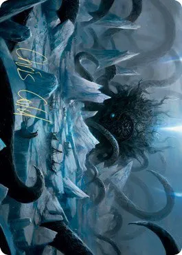 Icebreaker Kraken Art Card - Gold Stamped Signature