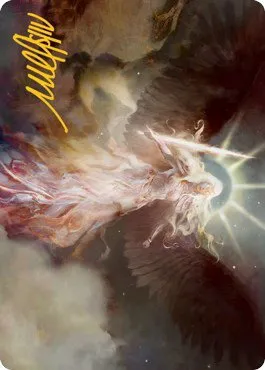 Serra's Emissary Art Card - Gold Stamped Signature