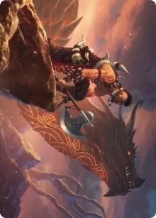 Dragonkin Berserker Art Card