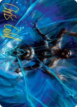 Shattered Ego Art Card - Gold Stamped Signature