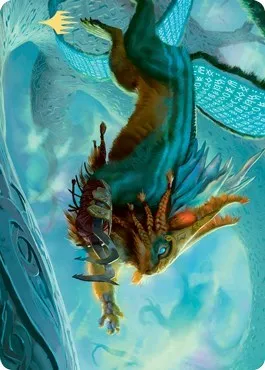 Toski, Bearer of Secrets Art Card - Gold Stamped Signature