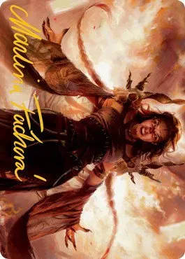 Dragon's Rage Channeler Art Card - Gold Stamped Signature