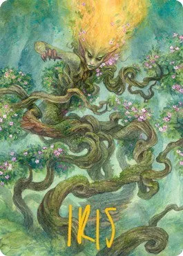 Titania, Protector of Argoth Art Card - Gold Stamped Signature