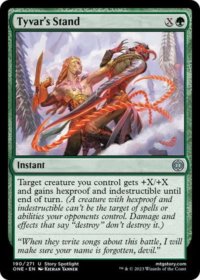 Tyvar's Stand - Foil