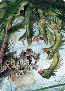 Lair of the Hydra Art Card