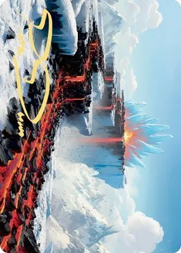Surtland Frostpyre Art Card - Gold Stamped Signature