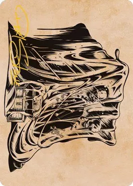 Gelatinous Cube (Showcase) Art Card - Gold Stamped Signature
