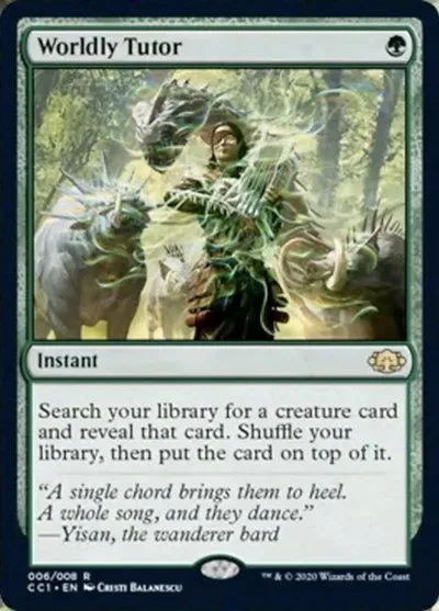 Worldly Tutor - Foil