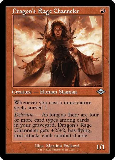Dragon's Rage Channeler - Retro Frame Foil